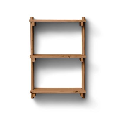 Form & Refine Beam Shelf seinähylly Tummanruskea mänty, 60x90,5x25 cm