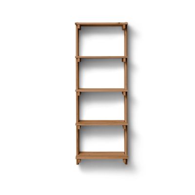 Form & Refine Beam Shelf seinähylly Tummanruskea mänty, 60x167x25 cm