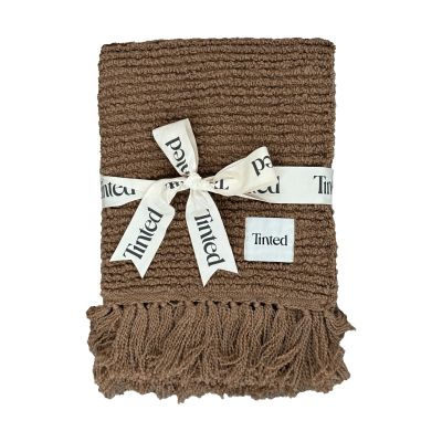 Tinted Janzen bouclé viltti Solid luonnonruskea, 130x170 cm