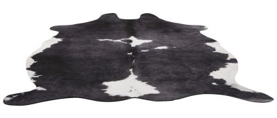 Veke Cow keinotalja 155x190 cm musta