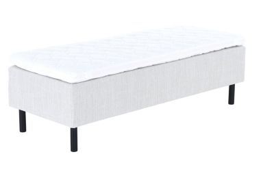 Unia Hopea runkopatjasänky XL 80x200 beige, relax 7cm, 23cm musta jalka