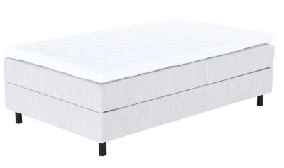Unia Hopea jenkkisänky M 120x200 beige, relax 7cm, 14cm musta jalka