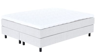 Unia Hopea jenkkisänky L 180x200 beige, 900 stylex, 14cm musta jalka