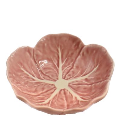 Bordallo Pinheiro - Cabbage Kulho 12 cm 20 cl Vaaleanpunainen