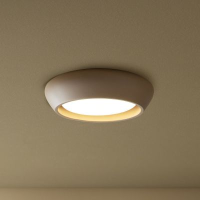 Fjord-kattovalaisin, ruskea, kipsi, halkaisija 28 cm, GX53 Beacon Lighting - Olohuone - Kipsi / savi - Pyöreä