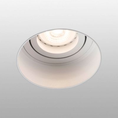 Hyde-upotettava spotti, pyöreä/kääntyvä, valkoinen, halkaisija 8,2 cm FARO BARCELONA - Eteinen / käytävä - Moderni - Metalli
