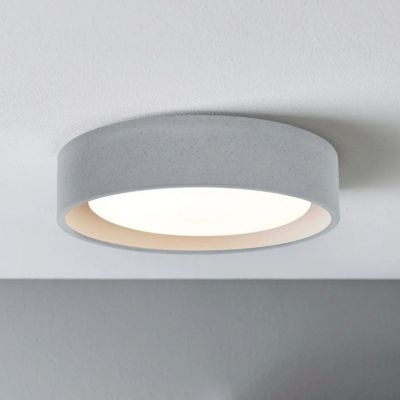 Uno-kattovalaisin, harmaa, betoni, halkaisija 27 cm, GX53 Beacon Lighting - Olohuone - Pyöreä