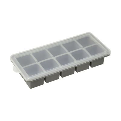 Funktion Funktion jääpalamuotti kannella Harmaa, silikoni, 21,9x9,9 cm