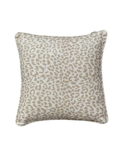 Tinted Norell koristetyyny Leopard beige–off white, 50x50 cm