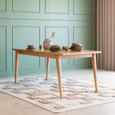Veke Jarvis jatkettava ruokapöytä 180-230x90 cm tammi, kuvausmalli