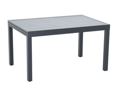 Veke Lungo jatkettava ruokapöytä 135-270x94,5 cm tummanharmaa, kuvausmalli