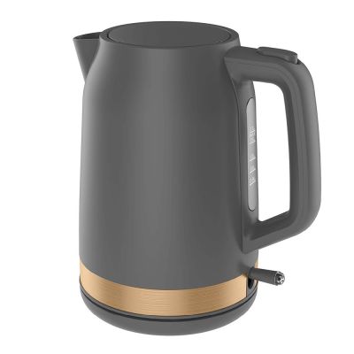 EMERIO - Vedenkeitin 1,7L 2200W Harmaa/Kulta | Alk. 40,00 €