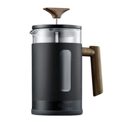 Graef - Pressopannu MFP22 800 ml Musta/Puu