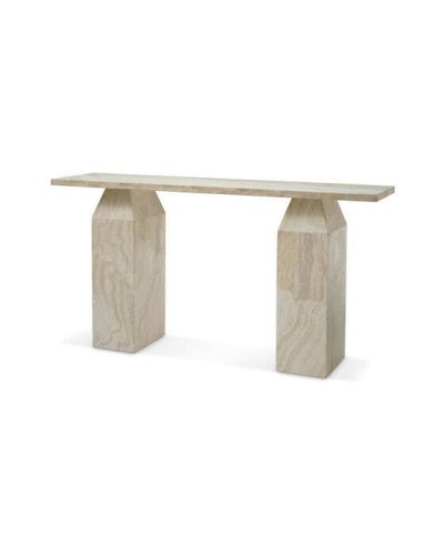 Eichholtz Tarragona Console Table Travertine