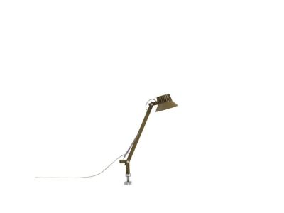 Dedicate Pöytävalaisin w/Pin S1 Brown Green Muuto - Työhuone / toimisto - Alumiini