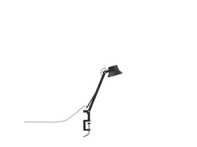 Dedicate Pöytävalaisin w/Clamp S1 Black Muuto - Työhuone / toimisto - Alumiini