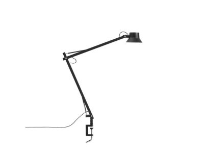 Dedicate Pöytävalaisin w/Clamp L2 Black Muuto - Työhuone / toimisto - Alumiini