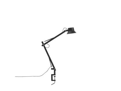 Dedicate Pöytävalaisin w/Clamp S2 Black Muuto - Työhuone / toimisto - Alumiini