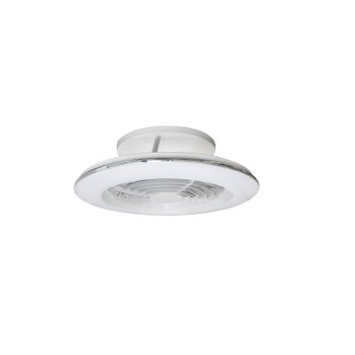 Alisio mini -LED-kattotuuletin, valkoinen – Mantra Mantra Iluminación - Olohuone - Moderni - Metalli