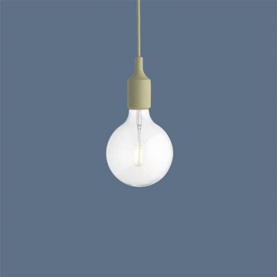 E27 Riippuvalaisin Beige/Green Muuto - Olohuone - Muovi