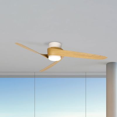 LED-kattotuuletin Groenland, puu, hiljainen DC-moottori, CCT Mantra Iluminación - Olohuone - Moderni - Muovi