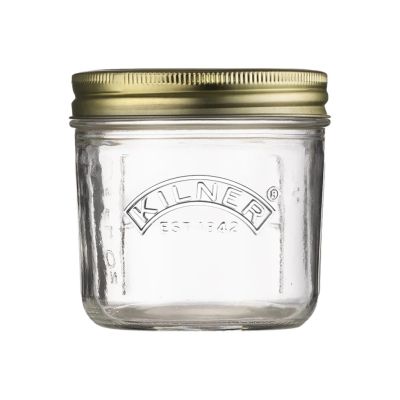 Kilner Kilner WIDE säilöntäpurkki Kirkas kulta, 200 ml