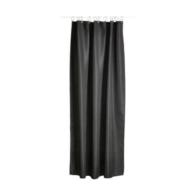 Zone Denmark Lux suihkuverho Black, 200x220 cm