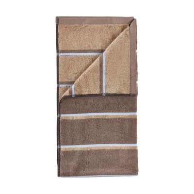 Zone Denmark saunapyyhe Taupe-camel-sky blue, 50x100 cm
