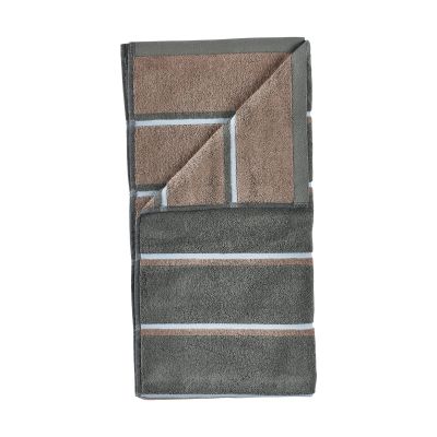 Zone Denmark saunapyyhe Olive green-taupe-blue fog, 50x100 cm