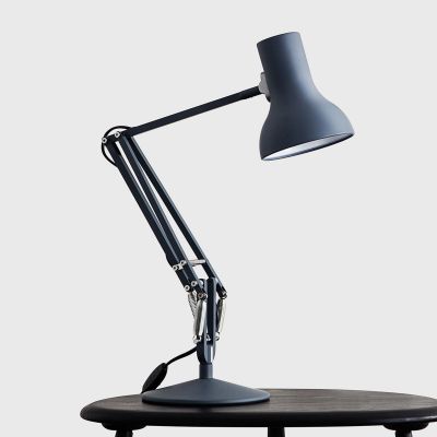Type 75 Mini -pöytävalaisin, liuskekivi Anglepoise - Työhuone / toimisto - Teollinen - Metalli - Yksilamppuinen