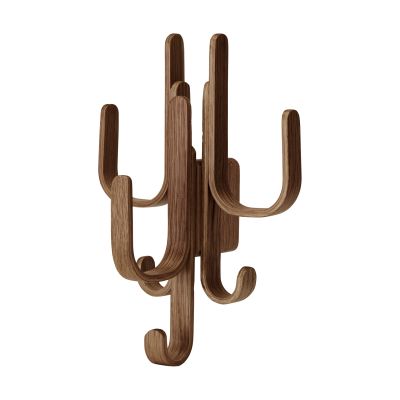 Cooee Design Woody koukku Three Tummapetsattu tammi