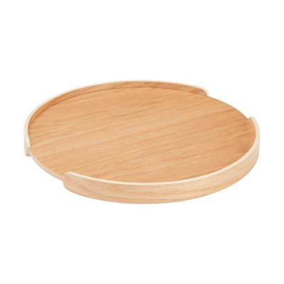 Cooee Design Woody tarjotin Tammi, Ø35 cm