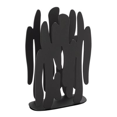 Alessi - Bark Lautasliinarengas 12 cm Musta teräs