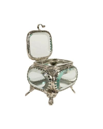 Authentic Models Napoleon Jewelry Box Silver