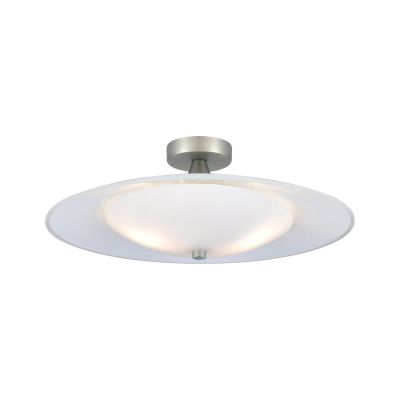 Baroni-kattovalaisin, opaali, halkaisija 46 cm, lasi, G9 Halo Design - Olohuone - Yksilamppuinen