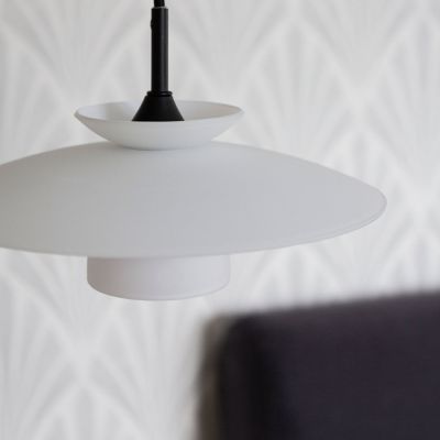 SCANDIC-riippuvalaisin, opaali, Ø 25 cm, G9 Halo Design - Olohuone - Lasi - Yksilamppuinen
