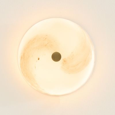 STOCKHOLM LED-kattovalaisin, marmorinharmaa lasi, 31 cm – Halo Design - Olohuone - Yksilamppuinen