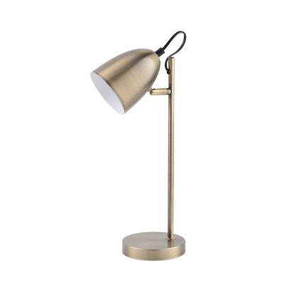 YEP-pöytälamppu, vanha messinki, 37 cm, metalli, E14 Halo Design - Olohuone - Yksilamppuinen