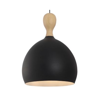 Dueodde-riippuvalo, musta, halkaisija 39 cm, metallia, E27 Halo Design - Olohuone - Skandinaavinen - Yksilamppuinen