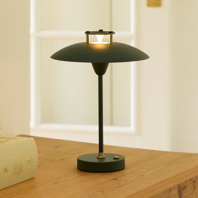 MINI STEPP 1-2-3 akkukäyttöinen pöytälamppu, vihreä, IP44 Halo Design - Olohuone - Metalli - Yksilamppuinen