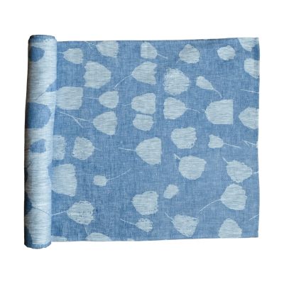 Fine Little Day Bouquet kaitaliina 150x45 cm Sininen–offwhite