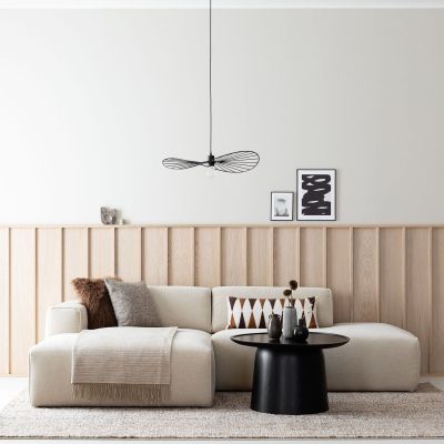 Veke Hali divaanisohva avopäädyllä vasen Home 05 beige, asiakaspalautus