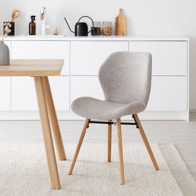 Veke Keto tuoli beige Monza 60, tammi jalat, asiakaspalautus