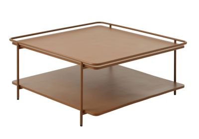Veke Jobba sohvapöytä 75x75 cm terracotta
