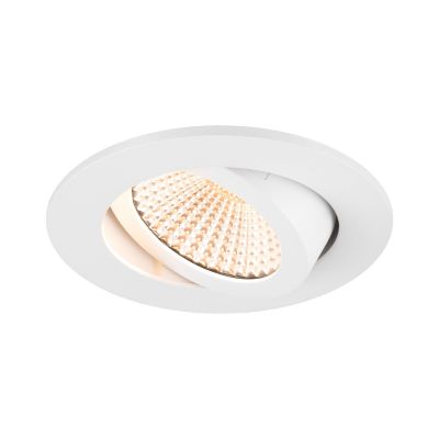 New Tria LED-kattouppospotti, pyöreä, valkoinen, 2 700 K, 60° SLV - Eteinen / käytävä - Alumiini - Yksilamppuinen