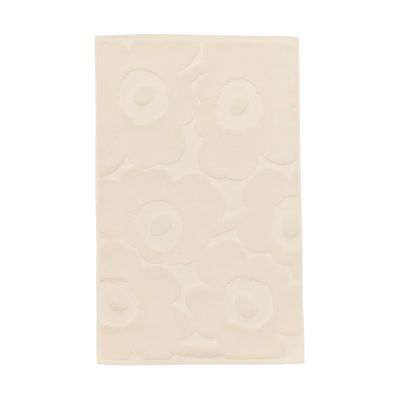 Marimekko Unikko-kylpyhuonematto Off white