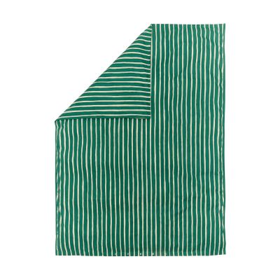 Marimekko Iso Piccolo pussilakana Off white-smaragdinvihreä