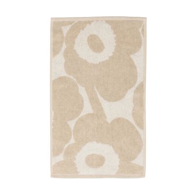 Marimekko Unikko vieraspyyhe 30 x 50 cm Off white-pellava