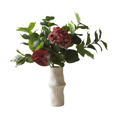 Botané Velvet rouge tekokimppu Hortensianpunainen anthurium 6 kpl