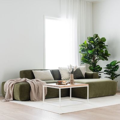 Veke Hali divaanisohva avopäädyllä oikea Home 14 vihreä, asiakaspalautus